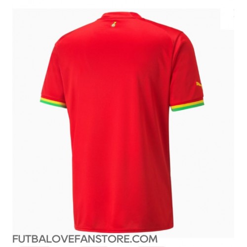 Ghana Vonkajší futbalový dres MS 2022 Krátky Rukáv